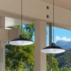 Zewnętrzny zwis z pilotem Saturn EKO9151 Ekolight LED 12W 4000K solar IP45 czarny