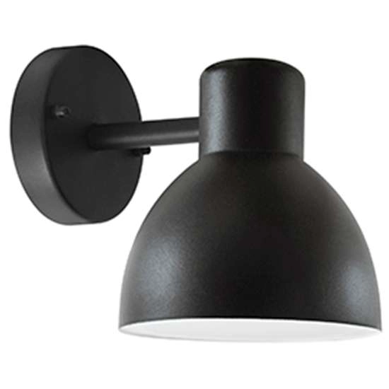 Kinkiet LAMPA ścienna ARNE 311917 Polux metalowa OPRAWA IP44 czarna