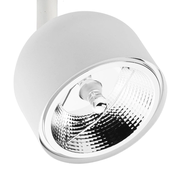 Lampa spot do systemu szynowego 1-fazowego Tracer 4492 TK Lighting metalowy biały