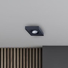 Wpust LAMPA podtynkowa NUSA ML0046 metalowy spot czarny