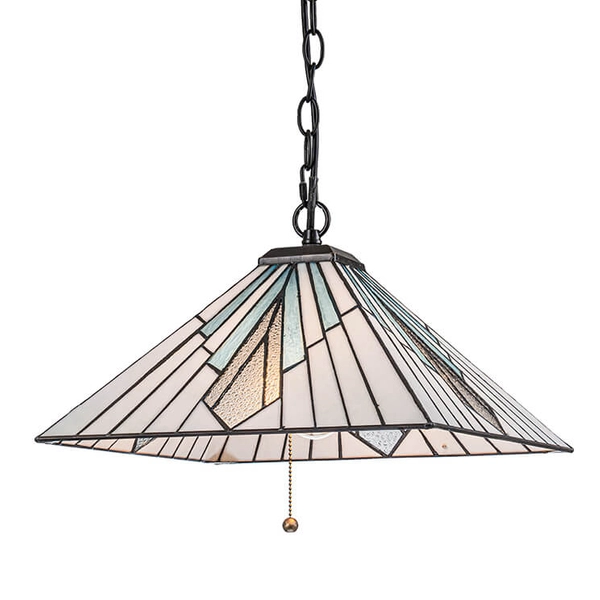 Zwisająca lampa z regulacyjną Alderley TF-ALDERLEY-P szklana kolorowa