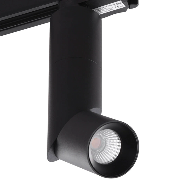 Szynowa lampa Santos AZ4183LED 12W 3000K do 3-faz systemu do kuchni czarna
