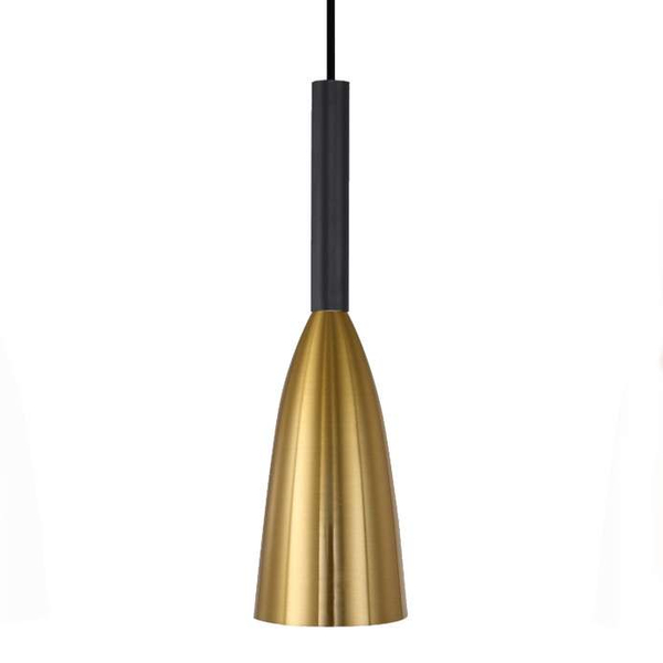 Wisząca LAMPA hygge SOLIN LP-181/3L GD Light Prestige metalowa OPRAWA kaskada ZWIS na listwie złoty czarny