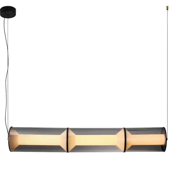 Wisząca lampa nad stół Aeris LP-2137/3L SM LED 40W CCT przydymiona