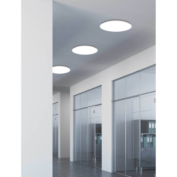Lampa sufitowa Mega 12-75055 LED 18W 4000K do przedpokoju biała