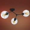 Molekułowa lampa sufitowa loft Fairy 4372 TK Lighting szklany czarny