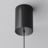 Okrągła lampa wisząca Plato P076PL-L12W3K-B LED 12W 3000K czarna