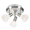 Kierunkowa lampa sufitowa Vero do salonu nad stół stal