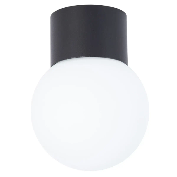 Sufitowa lampa do sypialni Hotel Mood 1 41311 kula biała czarna
