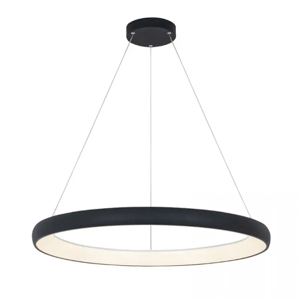 Wisząca ledowa lampa 2060 LED 60W 3000K do przedpokoju czarny