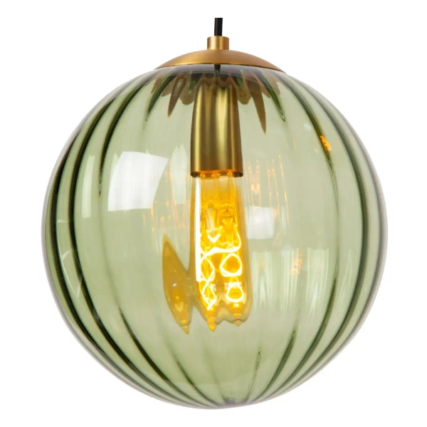 Pojedyncza lampa wisząca MONSARAZ 45493/30/33 Lucide zielony