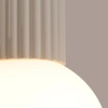 Łazienkowa lampa sufitowa HALO SL.1718 kulista IP44 biała kaszmirowa