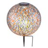 Ogrodowa lampa Solar 33627 Globo LED 0,06W 3000K kula ball IP44 srebrna