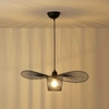 Zawieszana lampa Petti ABR-PETTI-70 Abruzzo falowana druciana czarna