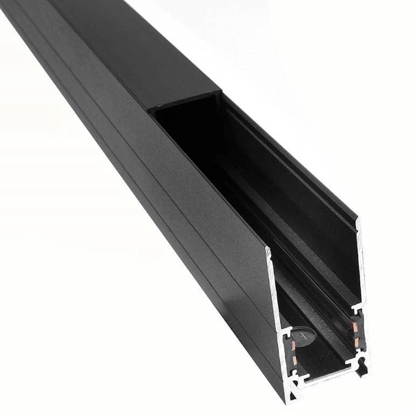 Szynoprzewód magnetyczny natynkowy 462 Domeno LED metalowy czarny