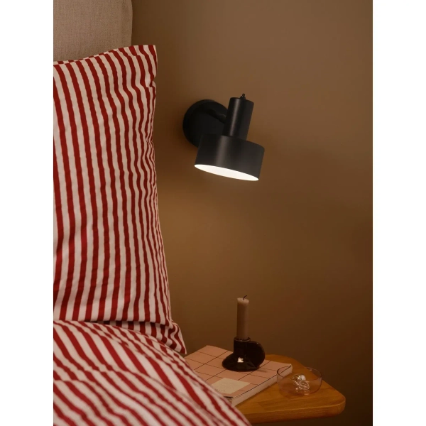 Regulowana lampa ścienna do czytania Matis 2512201003 czarny
