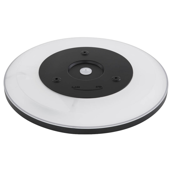 Nowoczesna LAMPA sufitowa SAPANA 41562-24B Globo okrągły plafon LED 24W 3000K do łazienki IP44 czarny