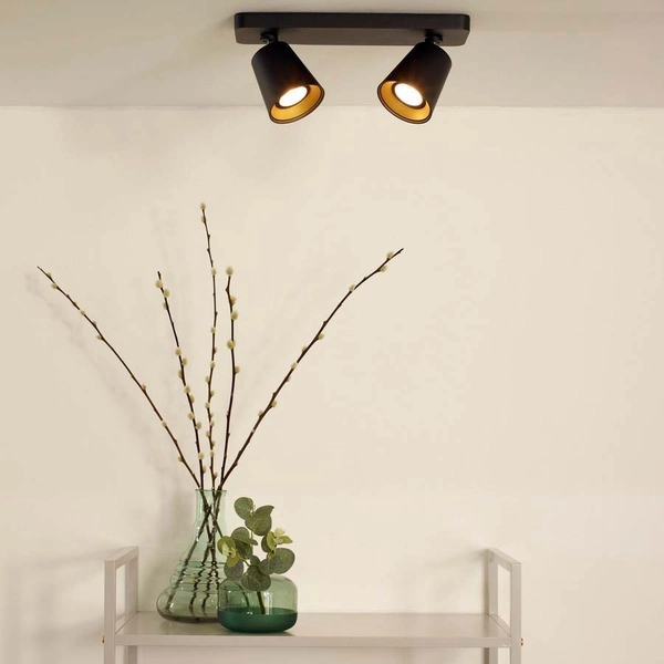 Reflektorki regulowane Turnon 09928/10/30 biurowe tuby do czytania czarne