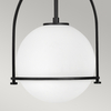 Nowoczesna lampa wisząca QN-SOMERSET-P-O-BK kula czarna