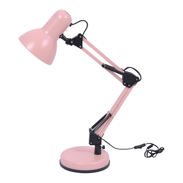 Lampka biurkowa Cosmo K-MT-COSMO RÓŻOWY Kaja pastelowa metalowa różowa