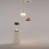 Lampa biurkowa Spirito MOD286TL-L18B3K LED 18W 3000K szklana czarna