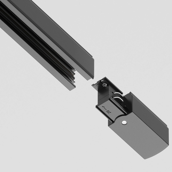 Wewnętrzne zasilanie do systemu szynowego 3-fazowego Trinity TRA005B-31B-R Maytoni czarne