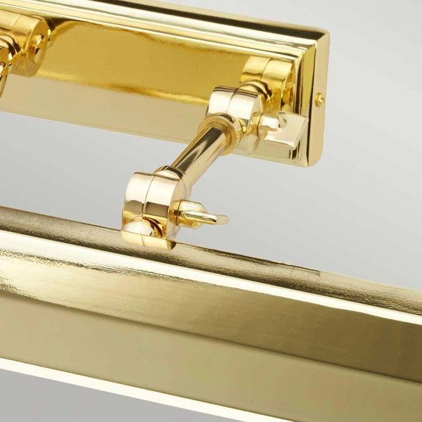 Lampa z regulacją Chawton CHAWTON-PLL-PB Elstead ścienna polerowany mosiądz