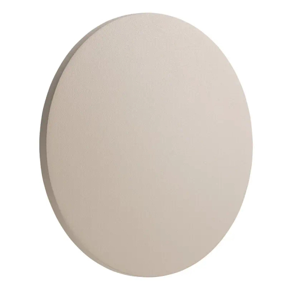 Okrągła lampa ścienna ARIA 11566 LED 9W 3000K IP54 piaskowy