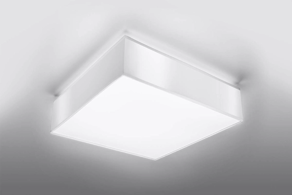 Lampa sufitowa SL.0922 minimalistyczny plafon kwadratowy biały