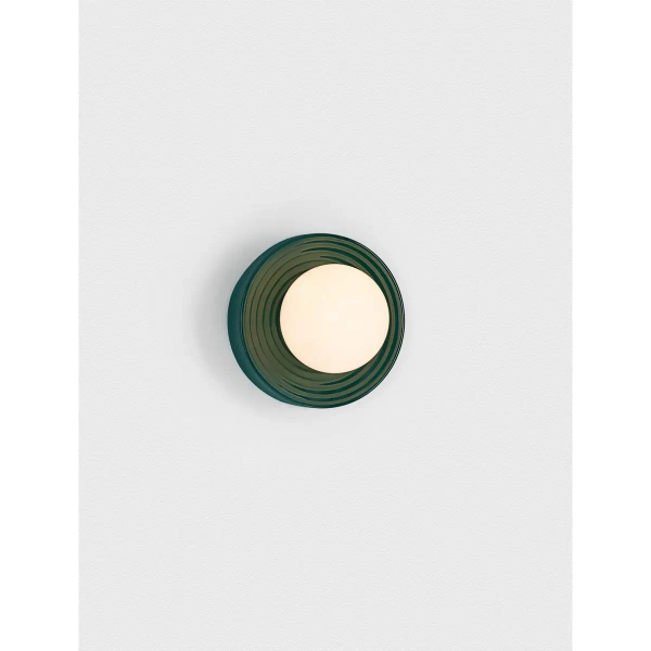 Kinkiet ścienny do jadalni MALVANO LE45263 z porcelany zielony
