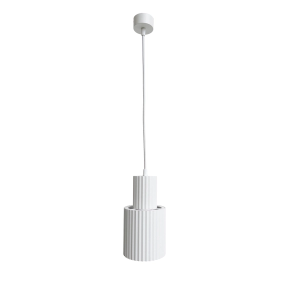 Biała lampa wisząca Tokio LP-787/1P L WH Light Prestige tuba nad łóżko