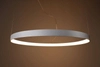 LAMPA wisząca RIO TH.103 okrągła OPRAWA metalowy ZWIS LED 70W 3000K ring czarny