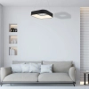 Ledowy żyrandol ASTRO BLACK ML570 LED 24W 4000K pierścień czarny