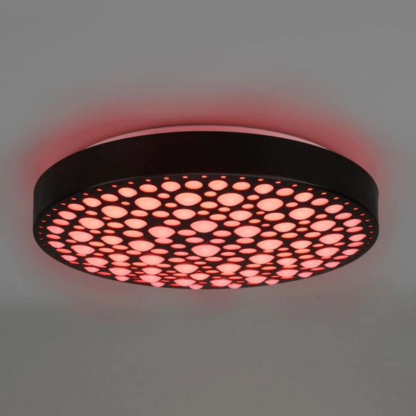 Plafon z pilotem Chizu R67161132 RL Light LED 22W 2700-6000K RGB czarna