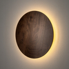 Lampa ścienna Ring 11291 Nowodvorski LED 13W 3000K do salonu drewniana