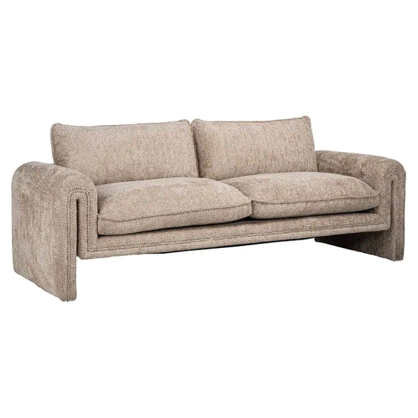 Sofa do salonu Sandro S5143 LOVELY BEIGE Richmond Interiors minimalistyczna beżowa