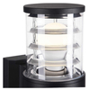 Elewacyjna LAMPA ogrodowa BRONX O576WL-02B Maytoni ścienna OPRAWA zewnętrzna outdoor IP54 czarna