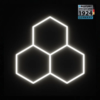 Geometryczny plafon HEX-565-Y5-V8-PS1 LED 144W 4000K IP54 biały