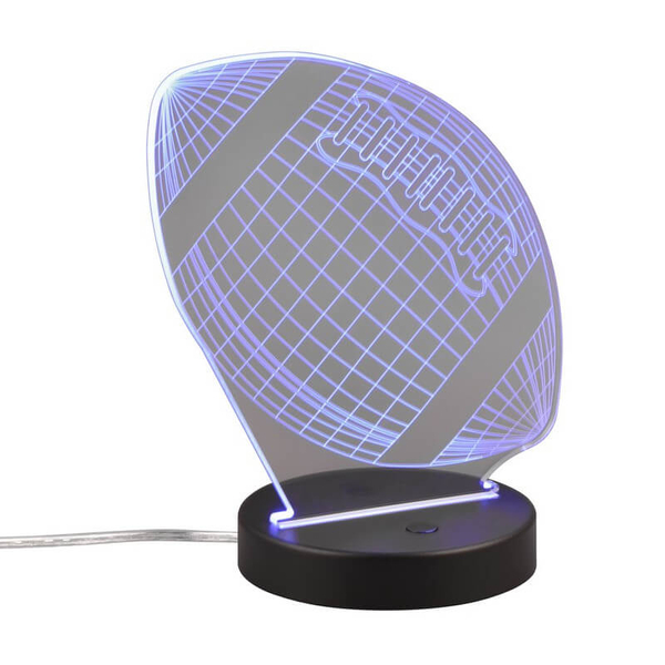 Lampka stołowa piłka Football R52821132 LED 3W 3000K RGB czarna