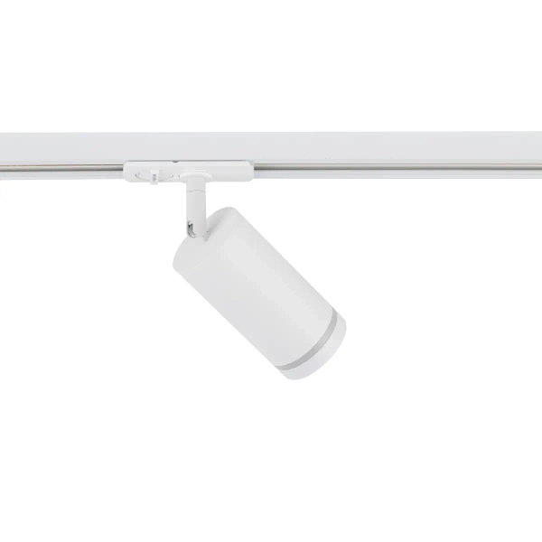 Sufitowa szynowa lampa 1-fazowa Jet Slim 10028 regulowana biały