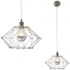 Regulowana LAMPA wisząca 6115359 Nave druciana OPRAWA metalowy ZWIS klatka chrom