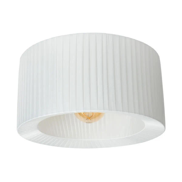 Okrągła lampa sufitowa nad stół FOLD 21139/01/31 materiałowa biały