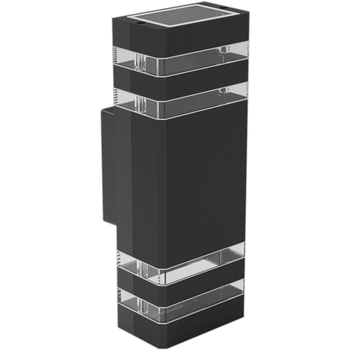 Prostokątny kinkiet elewacyjny Vini EKO0734 Eko-light IP54 metal czarny