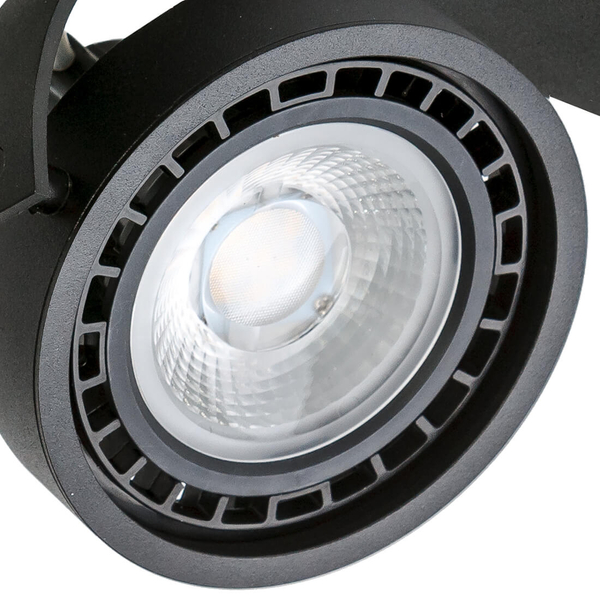 Nasufitowa lampa kierunkowa Jerry AZ1886 spoty czarna