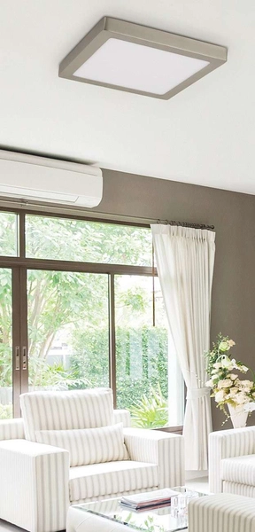 Plafon LAMPA sufitowa LOIS 2670 Rabalux kwadratowa OPRAWA metalowa LED 36W 3000K satyna