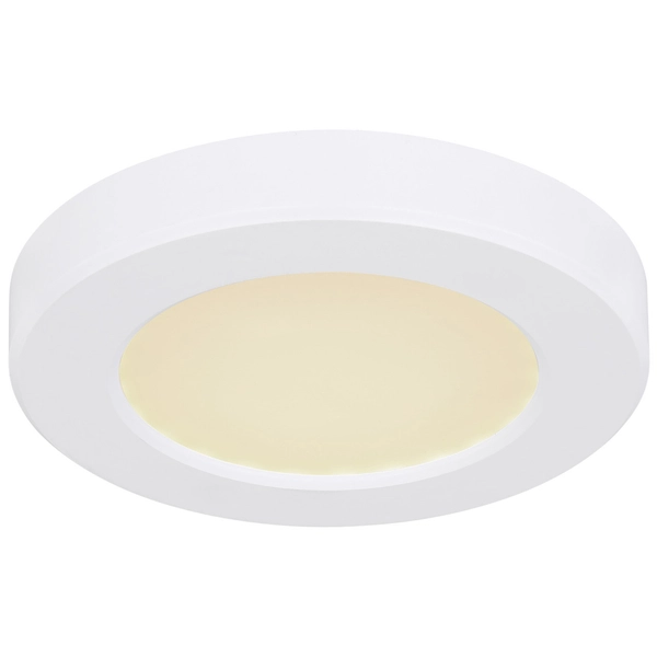 LAMPA sufitowa LASSE 12379-6W Globo okrągła OPRAWA plafon LED 6W 3000K - 6500K metalowy biały