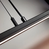 Lampa wisząca Slima 5122C03103-11 Elkim LED 24W 3000K do holu czarna