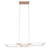 Zwis lampa Albany 347710465 Trio LED 37W 2700-6500K z regulacją brązowa