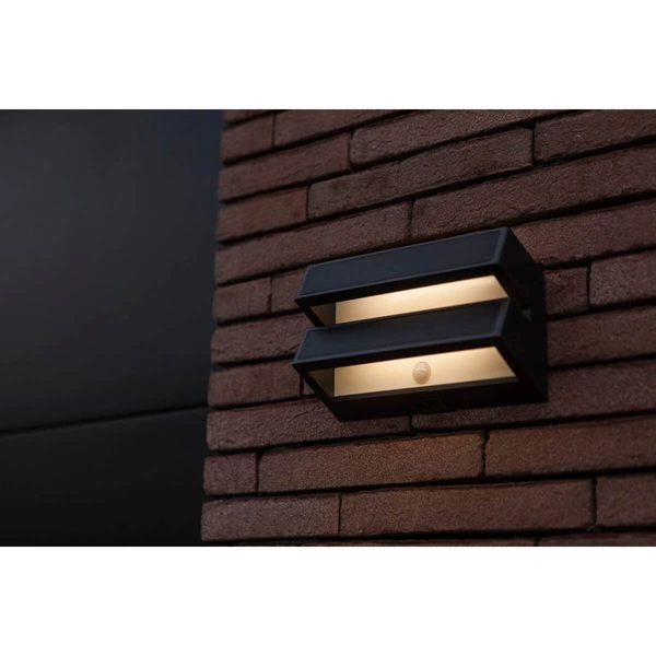 Lampa solarna na elewację BARLO 6915501335 LED 8,2W 3000K IP54 szara