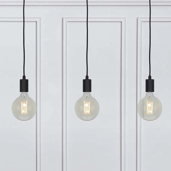 LAMPA wisząca SKY 106336 Markslojd metalowa OPRAWA zwis LISTWA sufitowa przewody kable czarne